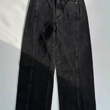 [S]ORR 오르 25년 신형 블랙 와이드 핏 데님 팬츠 2