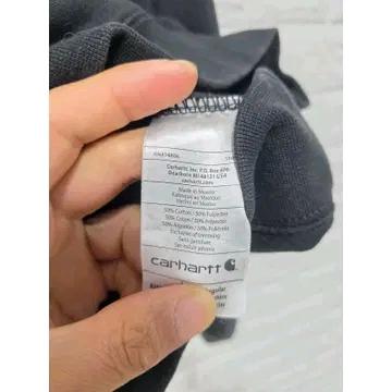 L 칼하트 블랙 후드티 D148 4