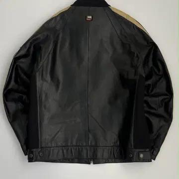 [XL] 후부 vintage lambskin 레이싱 양가죽 자켓 3