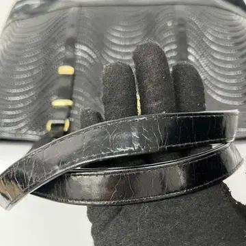 베르사채 페이던트 레더 쇼퍼백 토트백 11