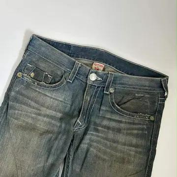 [34] 트루릴리젼 헤비 스티치 스트레이트 데님 팬츠 6