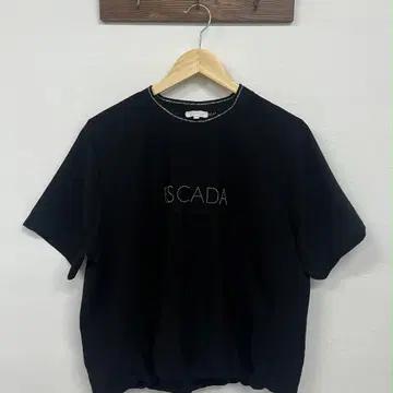 [L] Escada 에스까다 24년 신형 텍스처 우븐 반팔 티셔츠 2