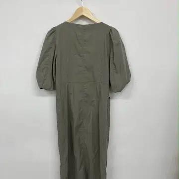 시스템 한섬 20년 신형 퍼프 벌룬 원피스 미디 드레스 3