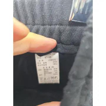 28인치 20s 한섬 시스템 블랙 밴딩 바지 D203 4