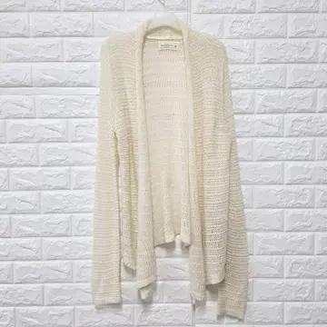 L 아베크롬비 루즈핏 그물 가디건 279 2