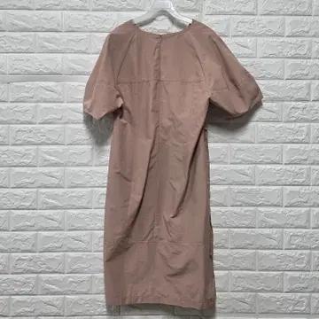M 20s 한섬 SJSJ 핑크 반팔 원피스 C878 5