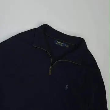 [L] 폴로 랄프로렌 네이비 풀집 울 니트 집업 자켓 7
