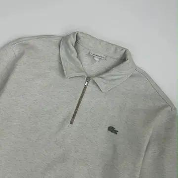 [105] 라코스테 하프집업 칼라 스웻 셔츠 라이트 그레이 7
