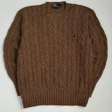 [L] 폴로 랄프로렌 90s 블랙 라벨 케이블 니트 스웨터 2