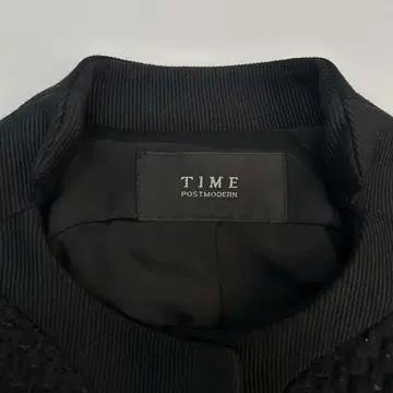 TIME 타임 포스트모던 한섬 텍스처 울 믹스 패널 자켓 4
