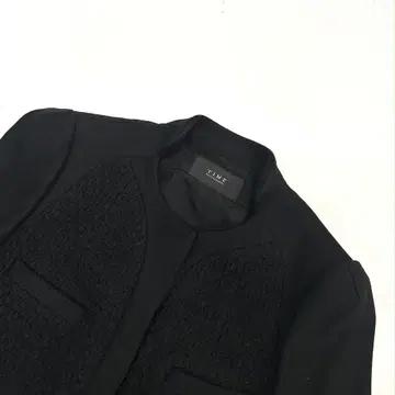 TIME 타임 포스트모던 한섬 텍스처 울 믹스 패널 자켓 6