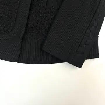 TIME 타임 포스트모던 한섬 텍스처 울 믹스 패널 자켓 7