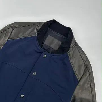 [95] 타임 옴므 양가죽 울 스타디움 바시티 슬리브 자켓 4