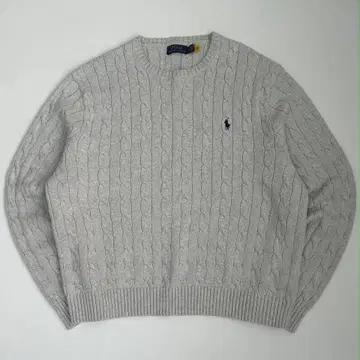 [XXL] 폴로 랄프로렌 신형 큐알 케이블 코튼 니트 스웨터 2