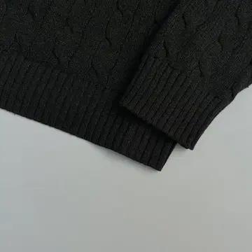 [M] 폴로 랄프로렌 차콜 그레이 케이블 니트 스웨터 8