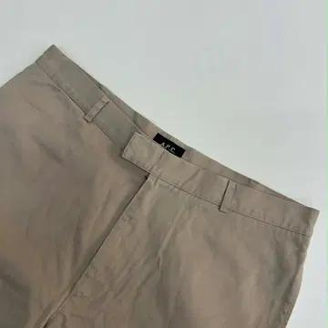 [M] A.P.C. 아페쎄 일본판 베이지 코튼 쇼츠 반바지 4