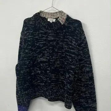 [L] COS 코스 컨트레스트 컬러블록 니트 스웨터 6