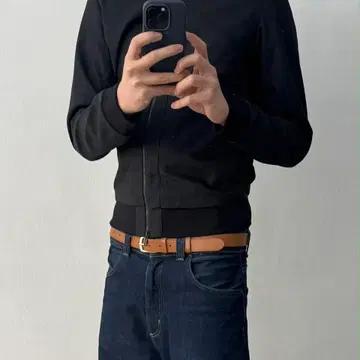 [S] 띠어리 매장판 나일론 블루종 집업 자켓 4