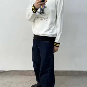 [L] 폴로 랄프로렌 스키 베어 컬러 블록 스웻 셔츠 맨투맨 2