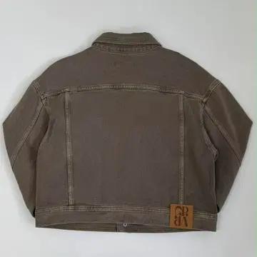 [M] 그로브 22FW 빈티지 브라운 폴 데님 자켓 5