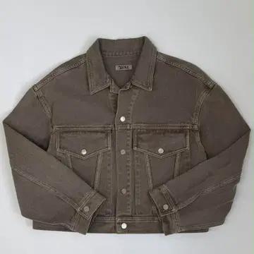 [M] 그로브 22FW 빈티지 브라운 폴 데님 자켓 4