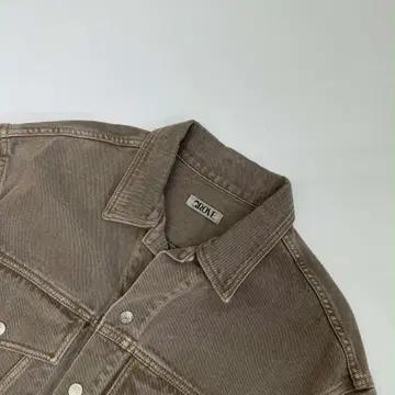[M] 그로브 22FW 빈티지 브라운 폴 데님 자켓 6
