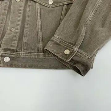 [M] 그로브 22FW 빈티지 브라운 폴 데님 자켓 9