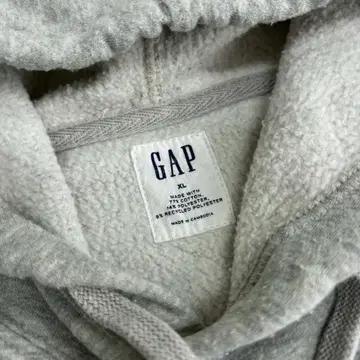 [XL] 갭 빅로고 그레이 후드티 스웻 셔츠 6