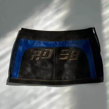 [34] 앤더슨벨 콤보 레이싱 레더 스커트 4