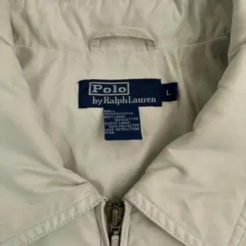 [L] 폴로 랄프로렌 베이지 코튼 스윙탑 자켓 5