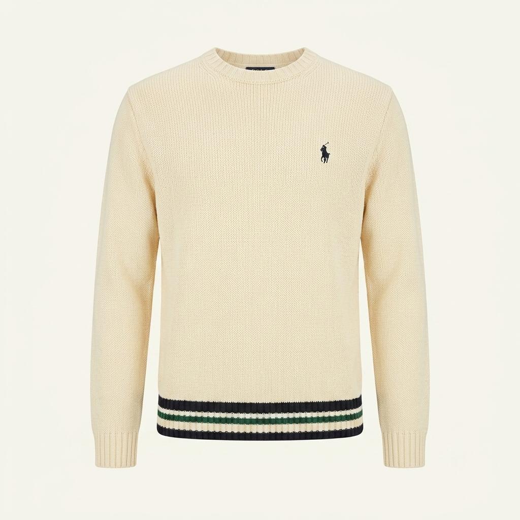 [M] Polo Ralph Lauren V-neck cotton knit 1
