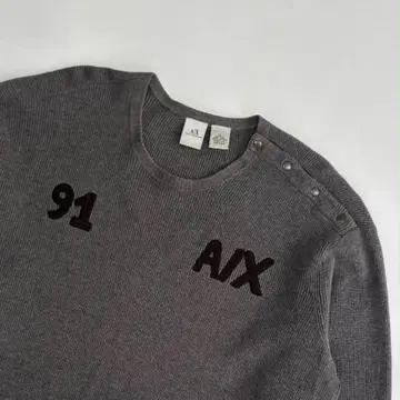 [XL] 아르마니 익스체인지 버튼 A/X 코튼 니트 스웨터 2