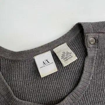[XL] 아르마니 익스체인지 버튼 A/X 코튼 니트 스웨터 7