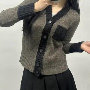 [82] 씨바이 끌로에 한섬 매장판 모헤어 울 니트 가디건 2