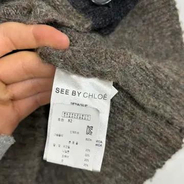 [82] 씨바이 끌로에 한섬 매장판 모헤어 울 니트 가디건 8
