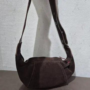 BALLY 브라운 스웨이드 숄더백 11