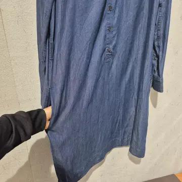 BCBG 데님 셔츠 원피스 6