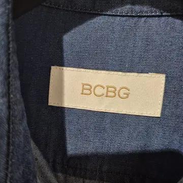 BCBG 데님 셔츠 원피스 3