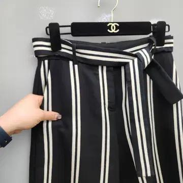 마쥬 스트라이프 와이드 팬츠 4