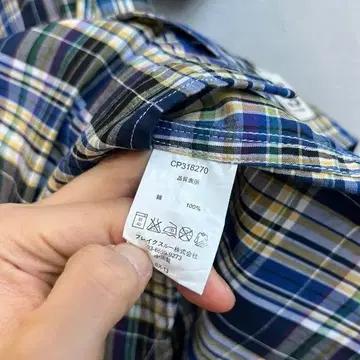 camp73 빈티지 체크 반팔 셔츠 7