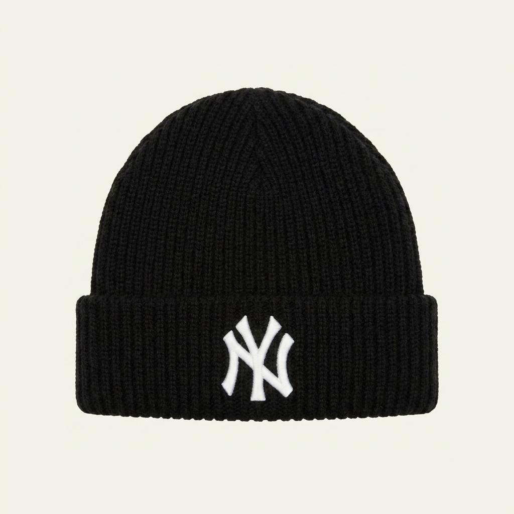 MLB NY 양키스 숏 비니 블랙
