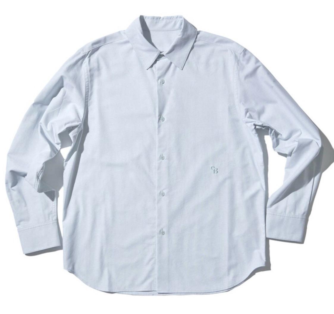 에디션B Oxford Cotton Logo Shirts Mint 2