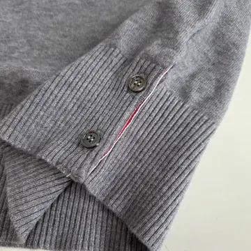톰브라운 사선 완장 니트 그레이 48 (L) 6