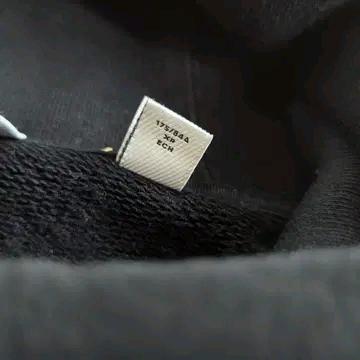 버버리 플래그 아플리케 후드티 블랙 XS 7