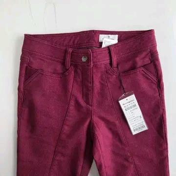 Munsingwear 데님팬츠 버건디 61 (M) 4