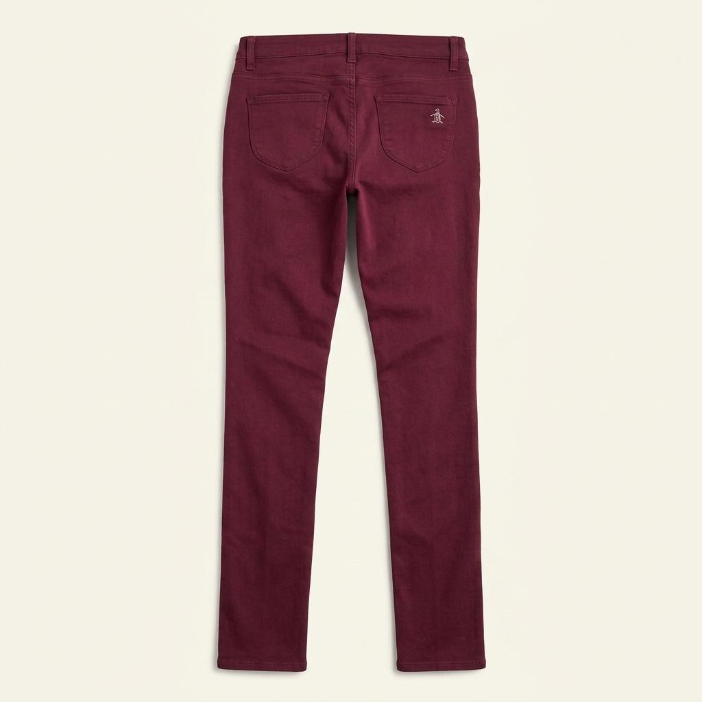 Munsingwear 데님팬츠 버건디 61 (M) 1