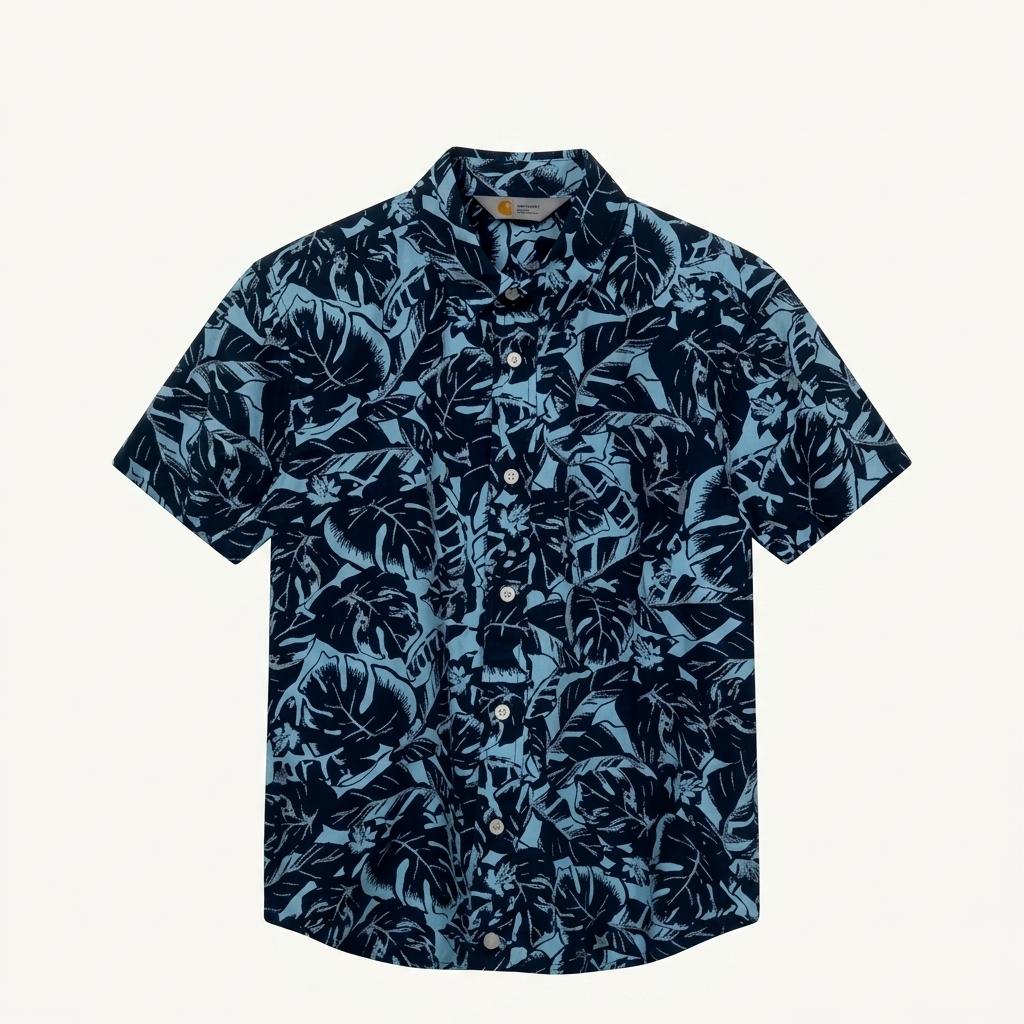 [M] 칼하트 S/S 하와이완 반팔 셔츠