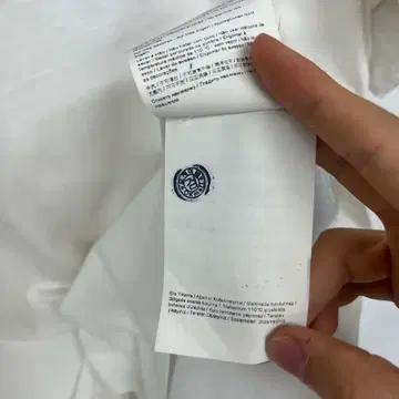 [XL] 베르사체 로고 화이트 반팔 티셔츠 8