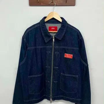 [XL] ZARA 자라 해리램버트 데님 워크 자켓 2