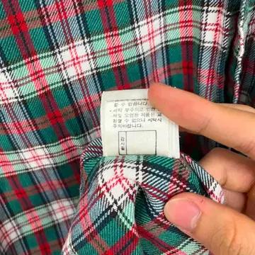[L] 폴로 랄프로렌 90s 타탄체크 셔츠 10